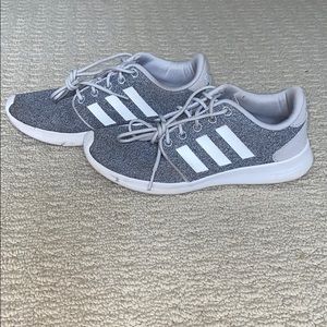 Grey adidas shoes size 6